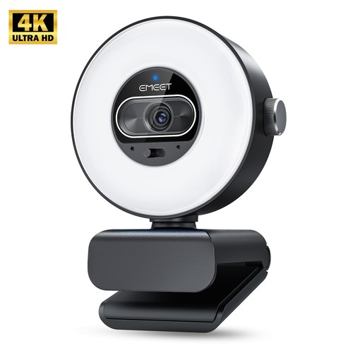 Emeet s600l webcam - 4k, ring