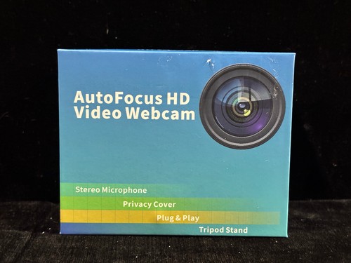 Webcam autofocus 1080p plug - webcam,