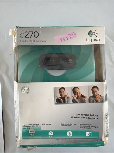 Logitech c270 webcam 720p - logitech,